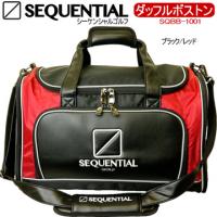 シーケンシャルゴルフ ダッフルボストンバッグ 「SEQUENTIAL GOLF SQBB-1001」