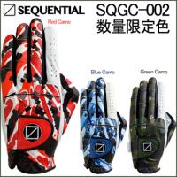 シーケンシャルゴルフ メタリックカラー羊革 メンズゴルフグローブ SQGC-001